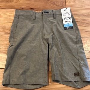 Billabong boys brown shorts for land or water